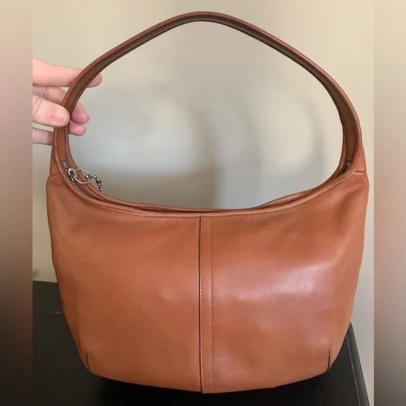 Vintage Y2k Coach Ergo Hobo smooth leather shoulder bag - Picture 3 of 12